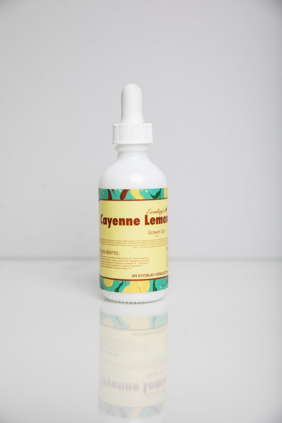 EcoSlay Cayenne Lemon Squeeze Growth Oil 59 ml