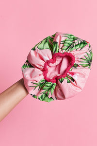 Flora and Curl Insulated Shower Cap