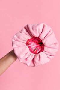 Flora and Curl Insulated Shower Cap