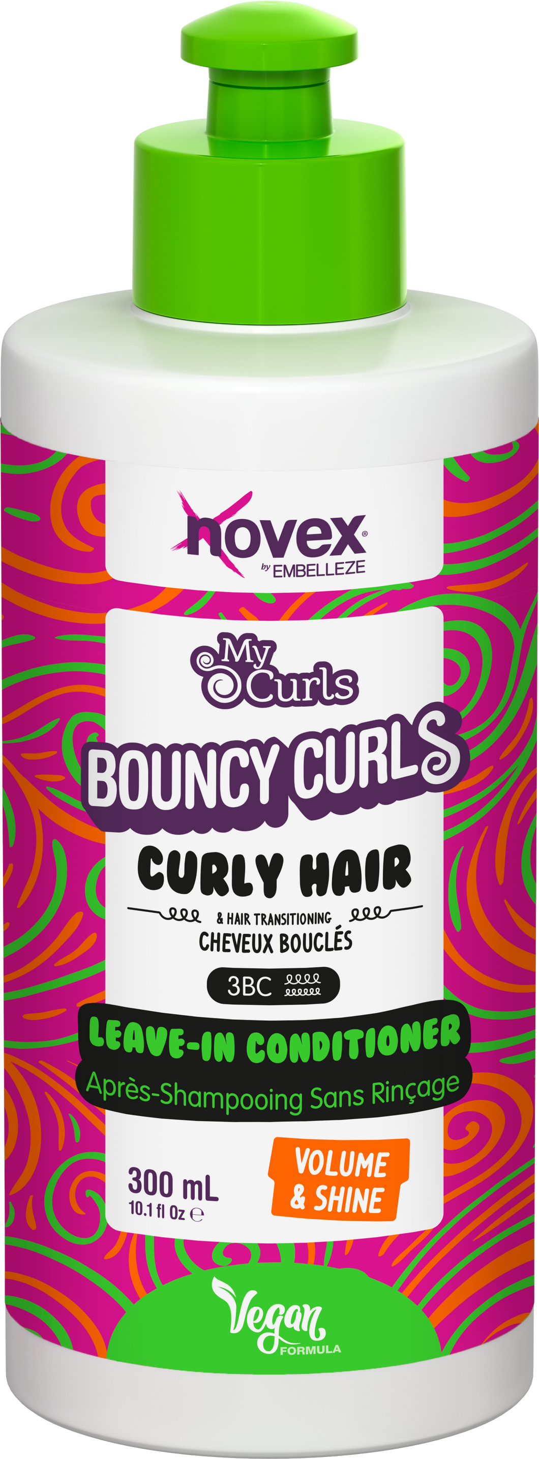 Novex Bouncy Curls Curly Leave In 300 ml
