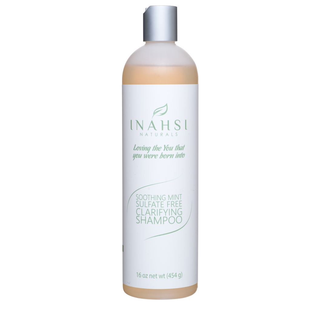 Inahsi Soothing Mint Clarifying Shampoo 8oz/237 ml